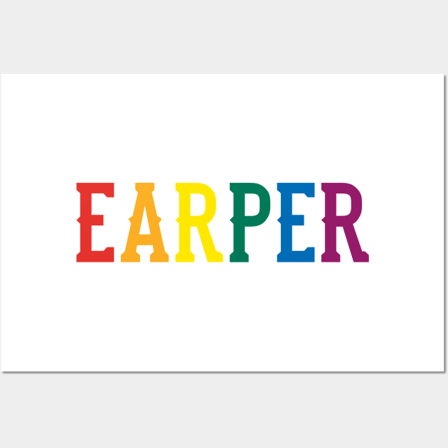 Rainbow Earper - Wynonna Earp Wall Art by Queerdelion